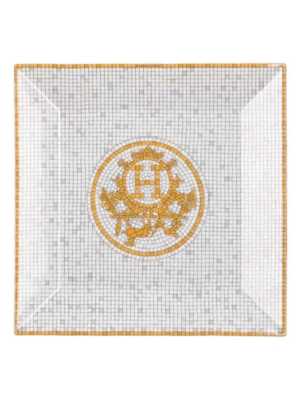 Hermes Petit Carre Mosaic 24 Pattern Plate
